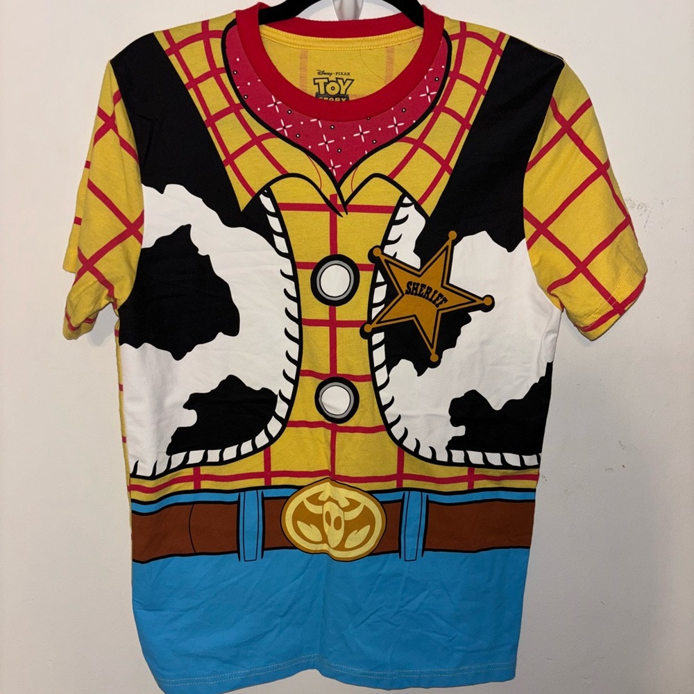 Disney Toy Story Yellow and Red T-Shirt